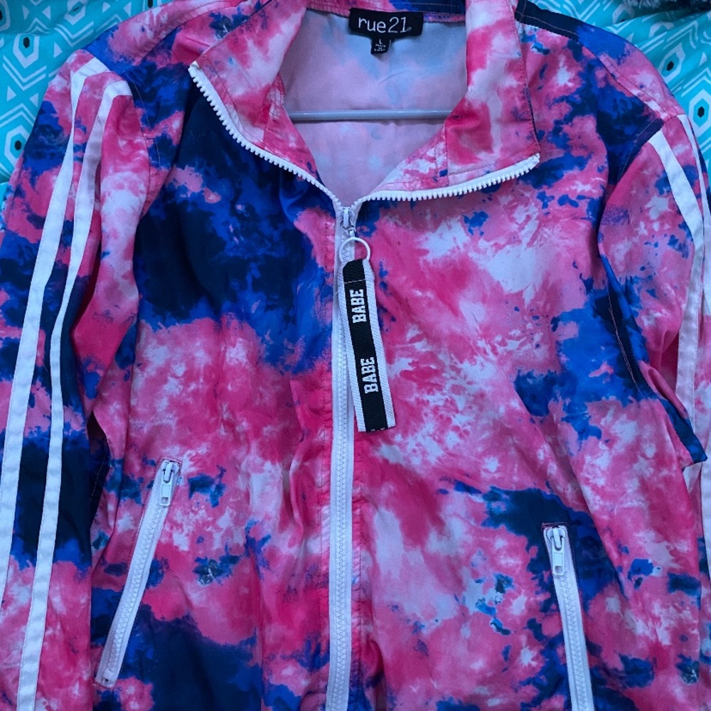 rue 21 zip up no hood jacket